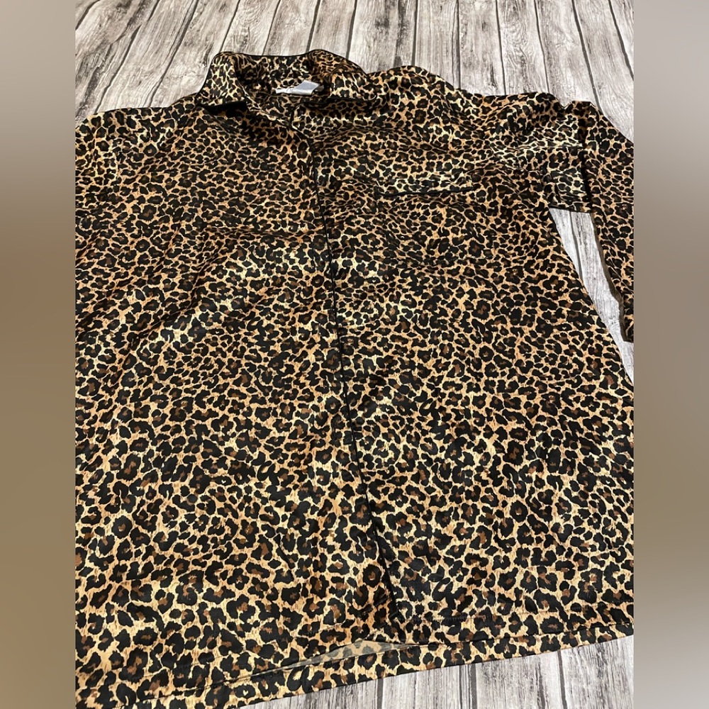 Button down longsleeve pajamas top